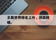 IM电竞体育-王磊世界排名上升，状态回暖。